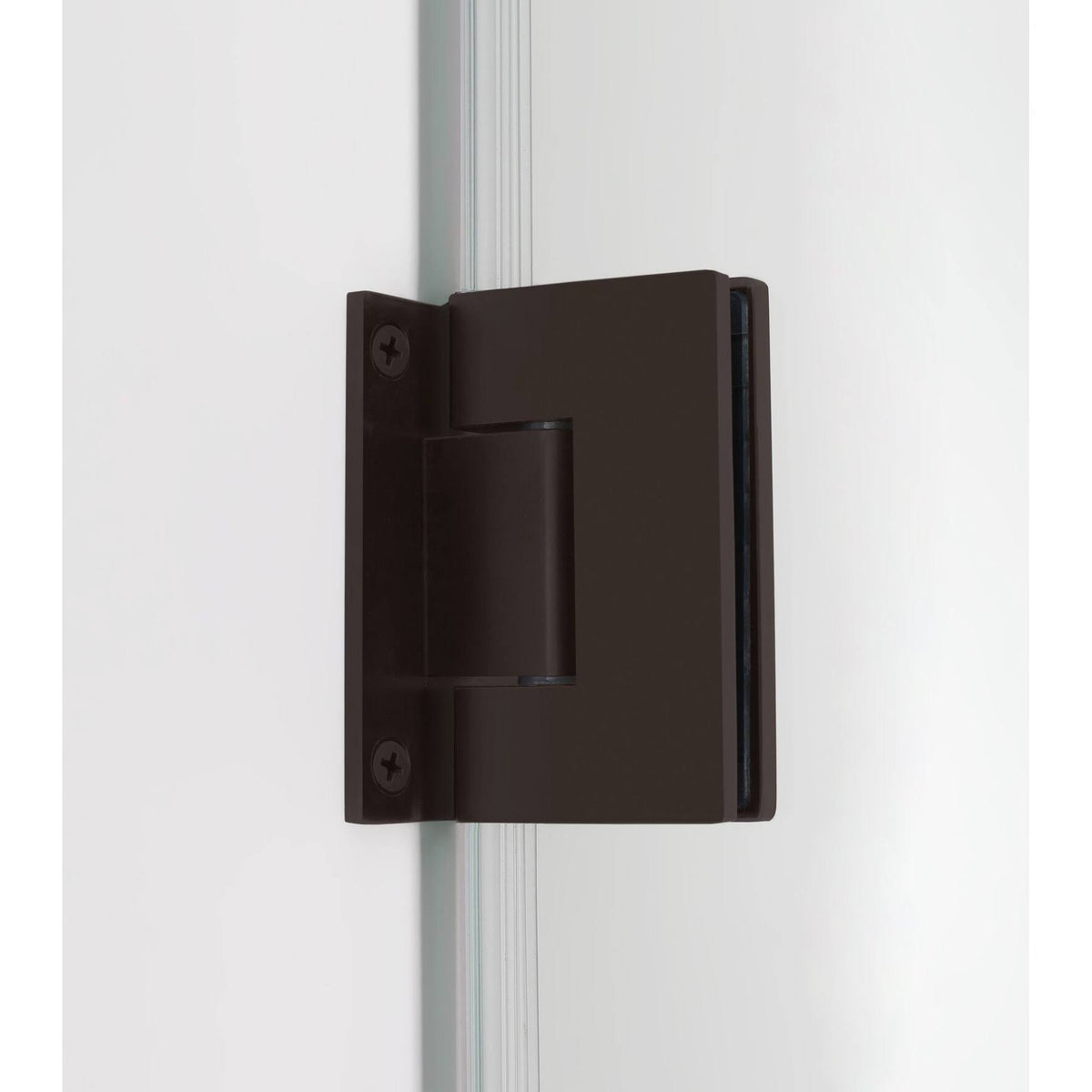 72x22 High x 22x22 Wide Frameless Shower Door Stainless Steel S7743