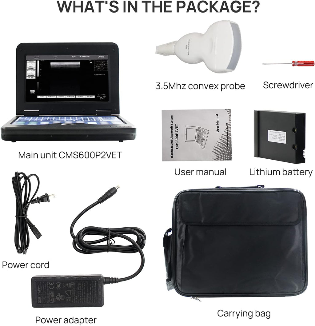 Portable Laptop B-Ultrasound Scanner Machine for Horse/Equine/Sheep Big Animal Use M148642