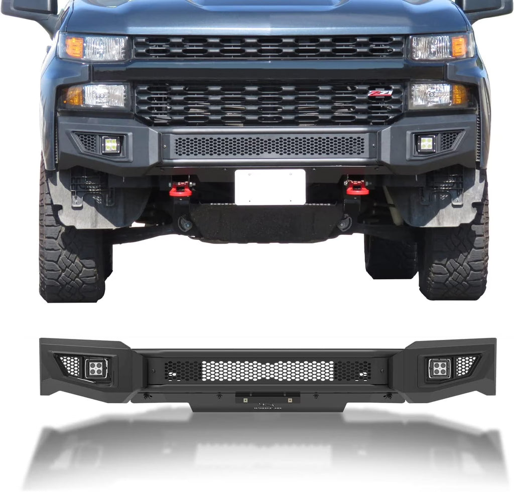 Front Bumper Bull Bar with 2 LED Fog Light N120