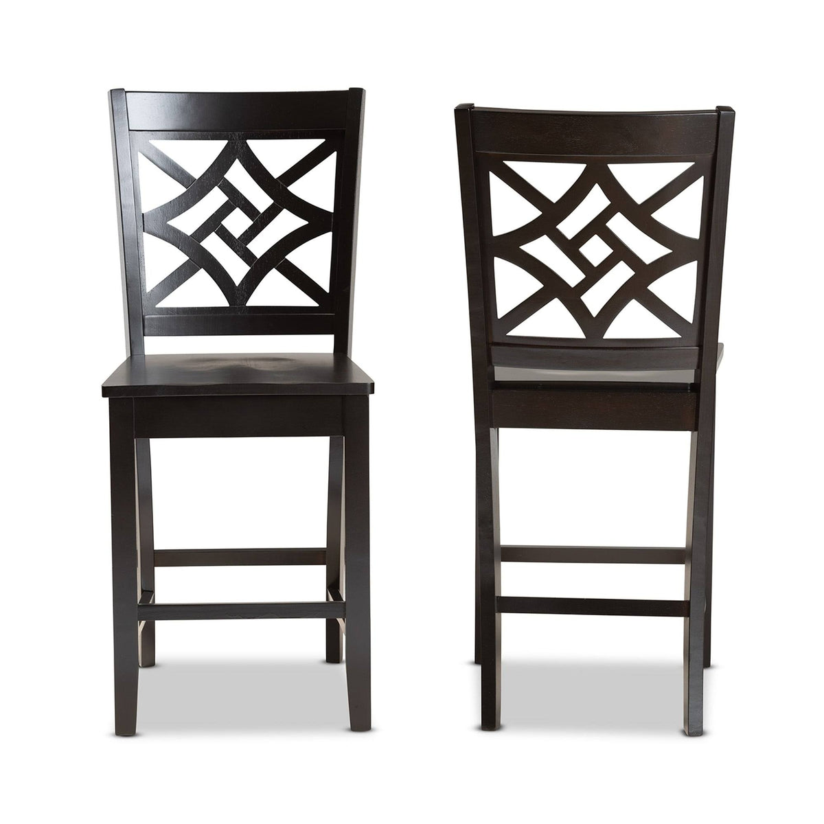 2-Piece Counter Stool Set - Walnut R434524