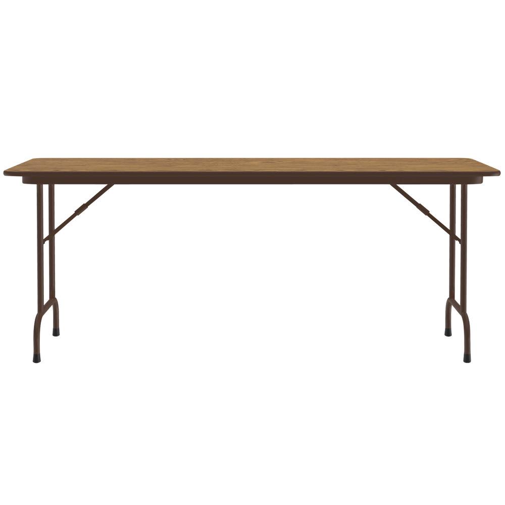 Oak Melamine Folding Table V3799