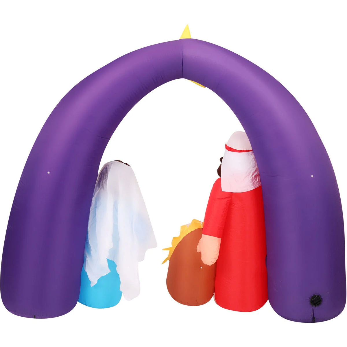 7 Ft. Christmas Nativity Scene Inflatable with LED Lights D7915