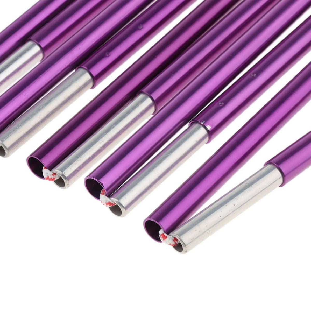 Aluminum Alloy 11 Section Tent Poles 320cm Fuchsia C65764