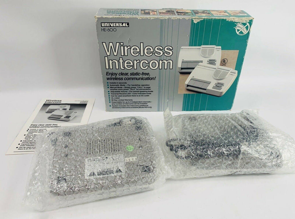 Wireless Intercom Handsfree Set of 2 O9229