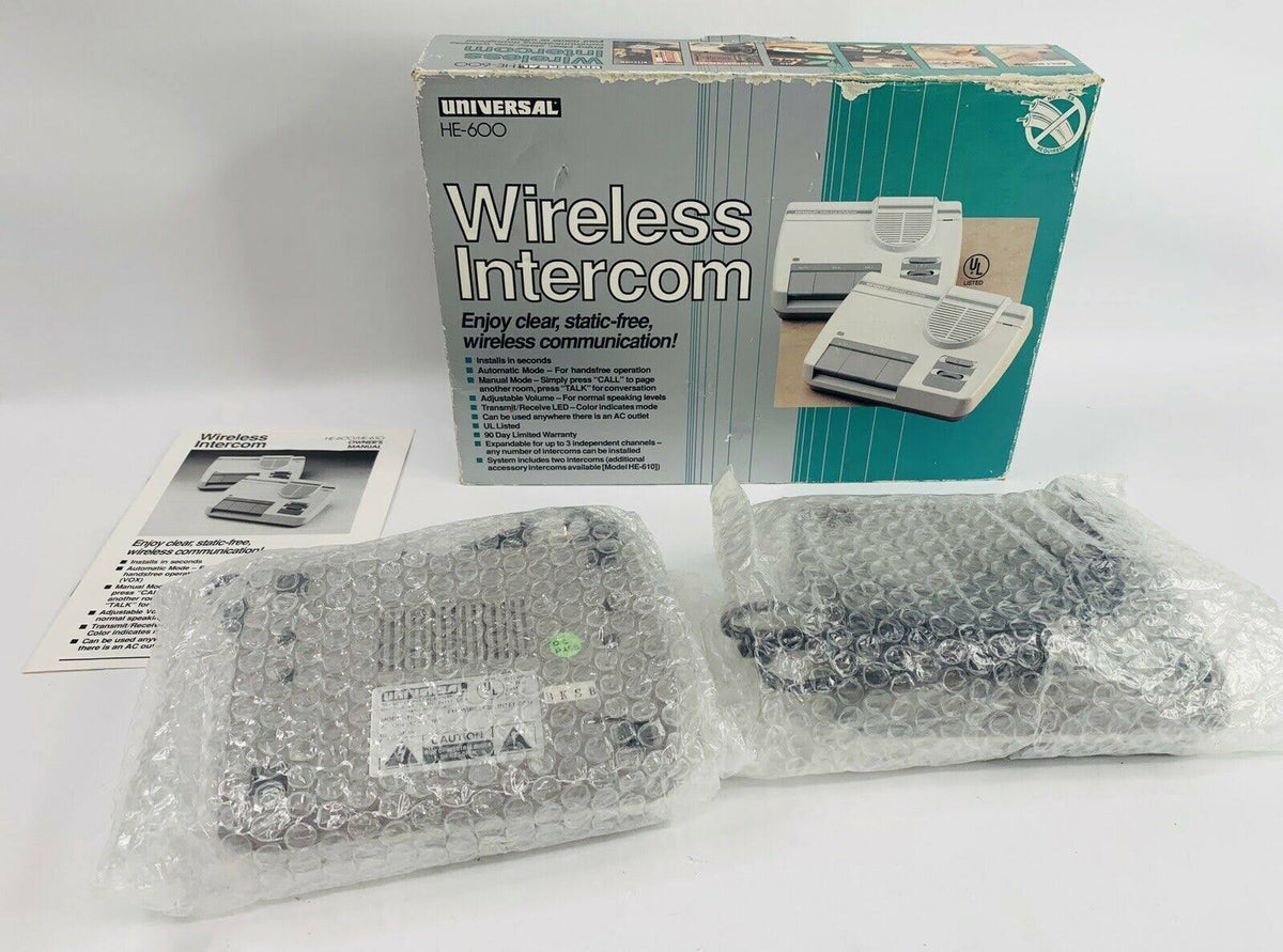 Wireless Intercom Handsfree Set of 2 O9229