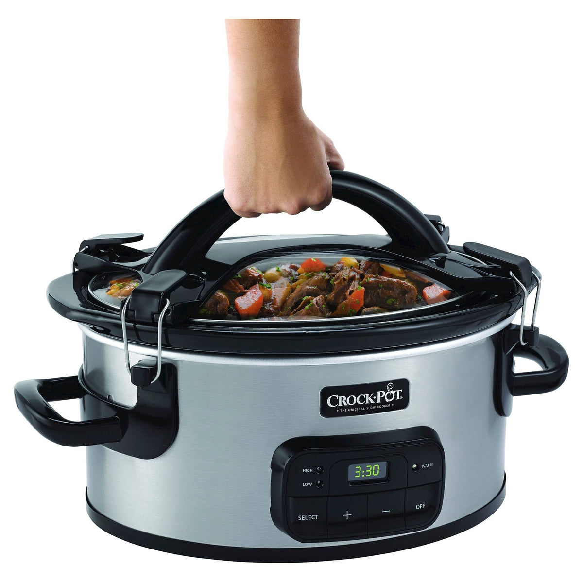 6-Quart Oval Slow Cooker H6493