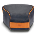 Midnight Blue Coated Canvas Pouch N557