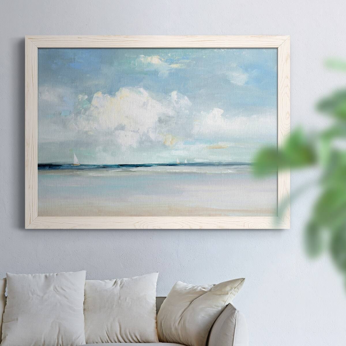 White Framed Canvas 20x24 W7843