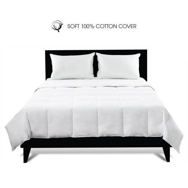 White Twin Comforter V53587