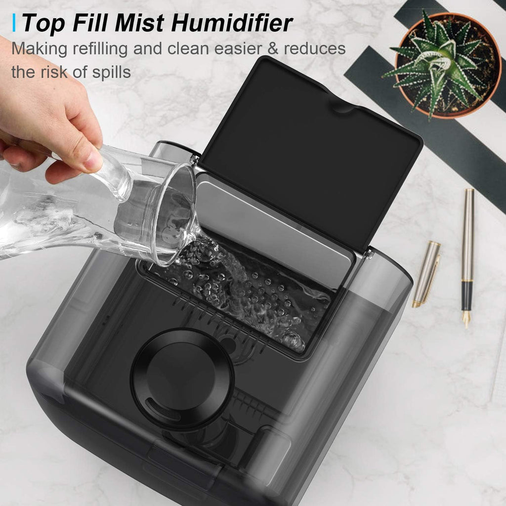 4.5L Top Fill Ultrasonic Cool Mist Humidifier, Pack of 2 H910