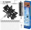 36 Feet Dryer Vent Cleaning Kit with Drill Attachment J2291