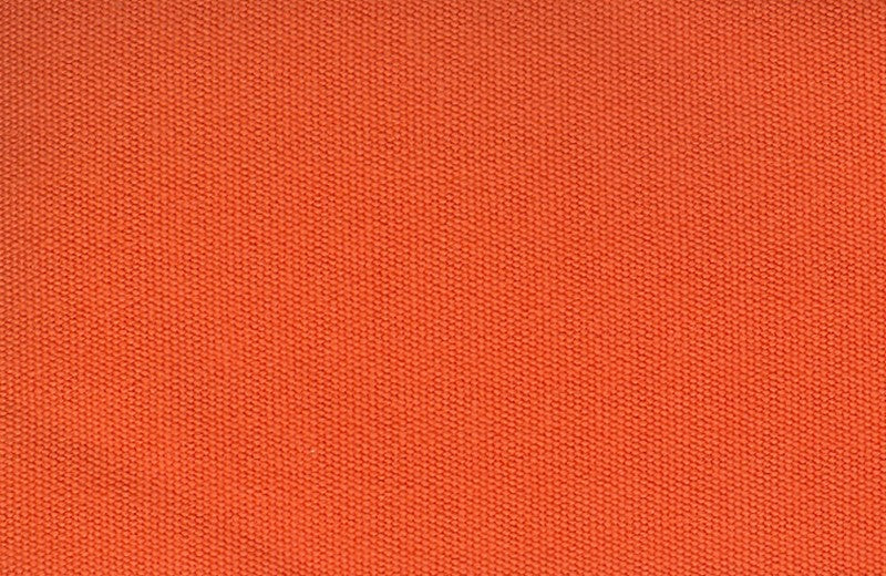 Melon Orange Solid Rectangular Outdoor Chaise Lounge Cushion with Ties and Hanger Loop O84596