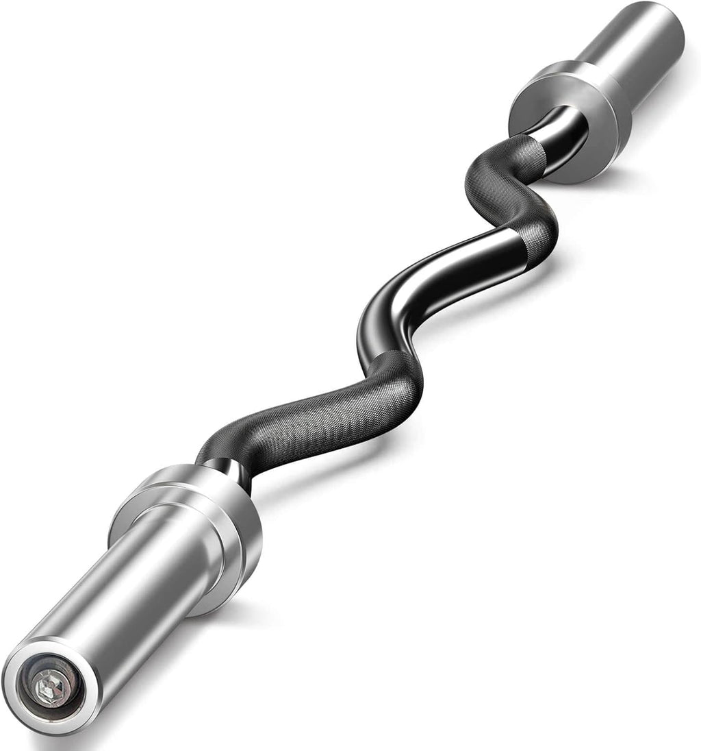 Chrome Threaded Olympic Barbell Bar, Pack of 2 Z192