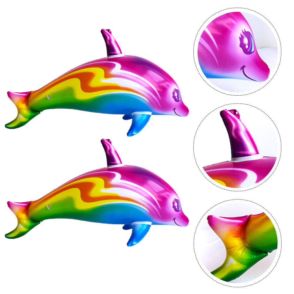 2pcs Inflatable Dolphin Toys H3240