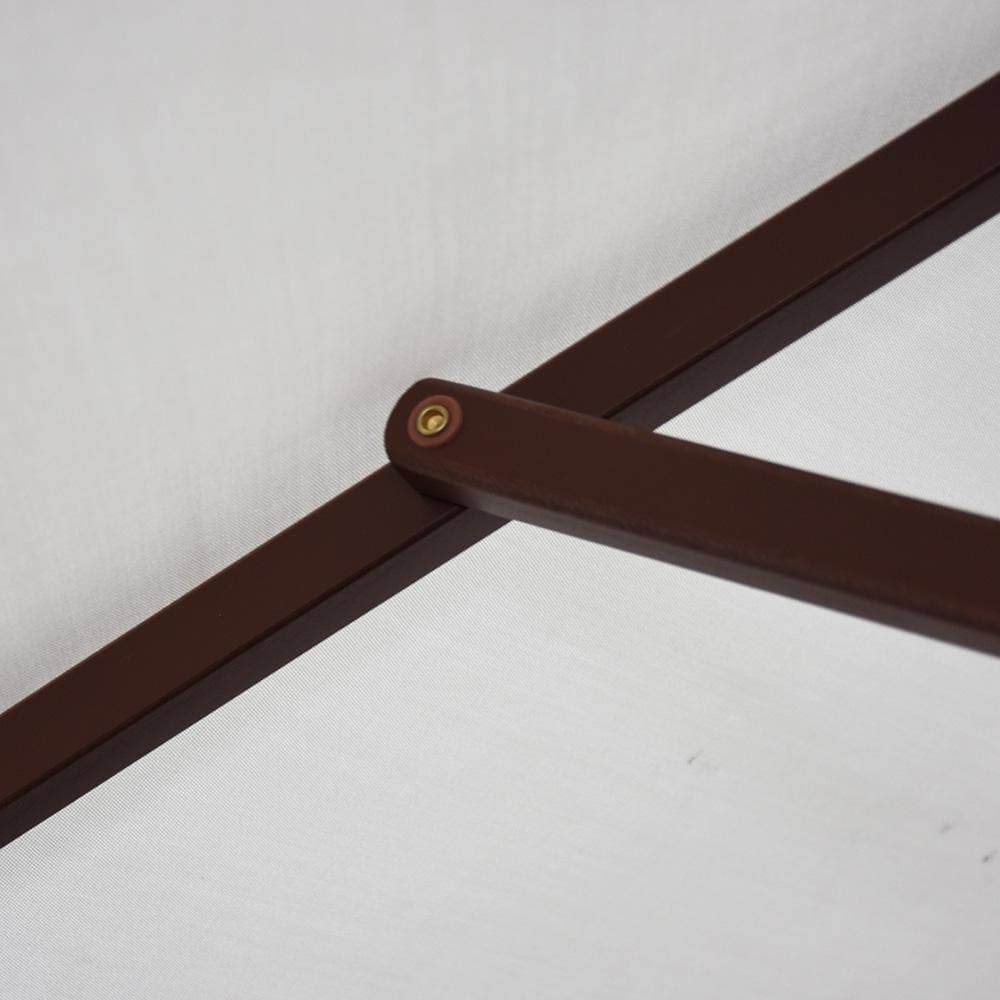 9 ft. Olefin Wood Market Umbrella J887