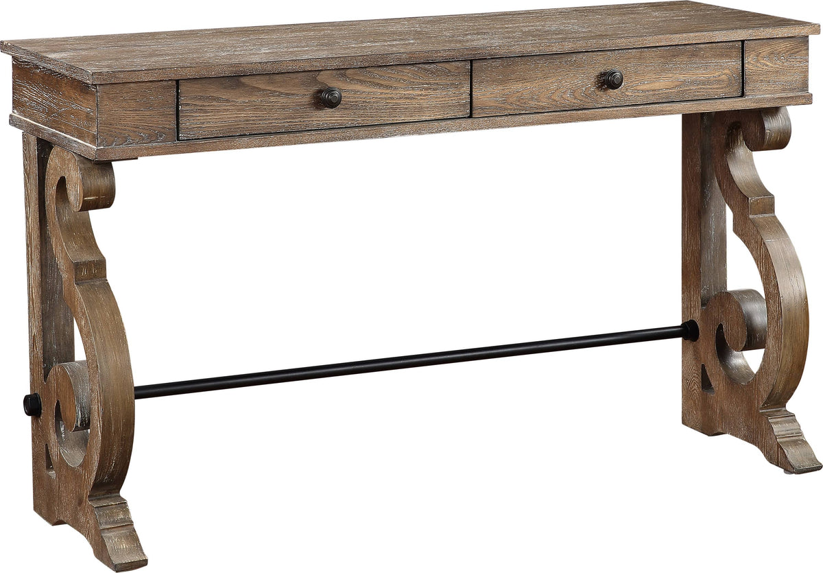 Two Drawer Console Table I792