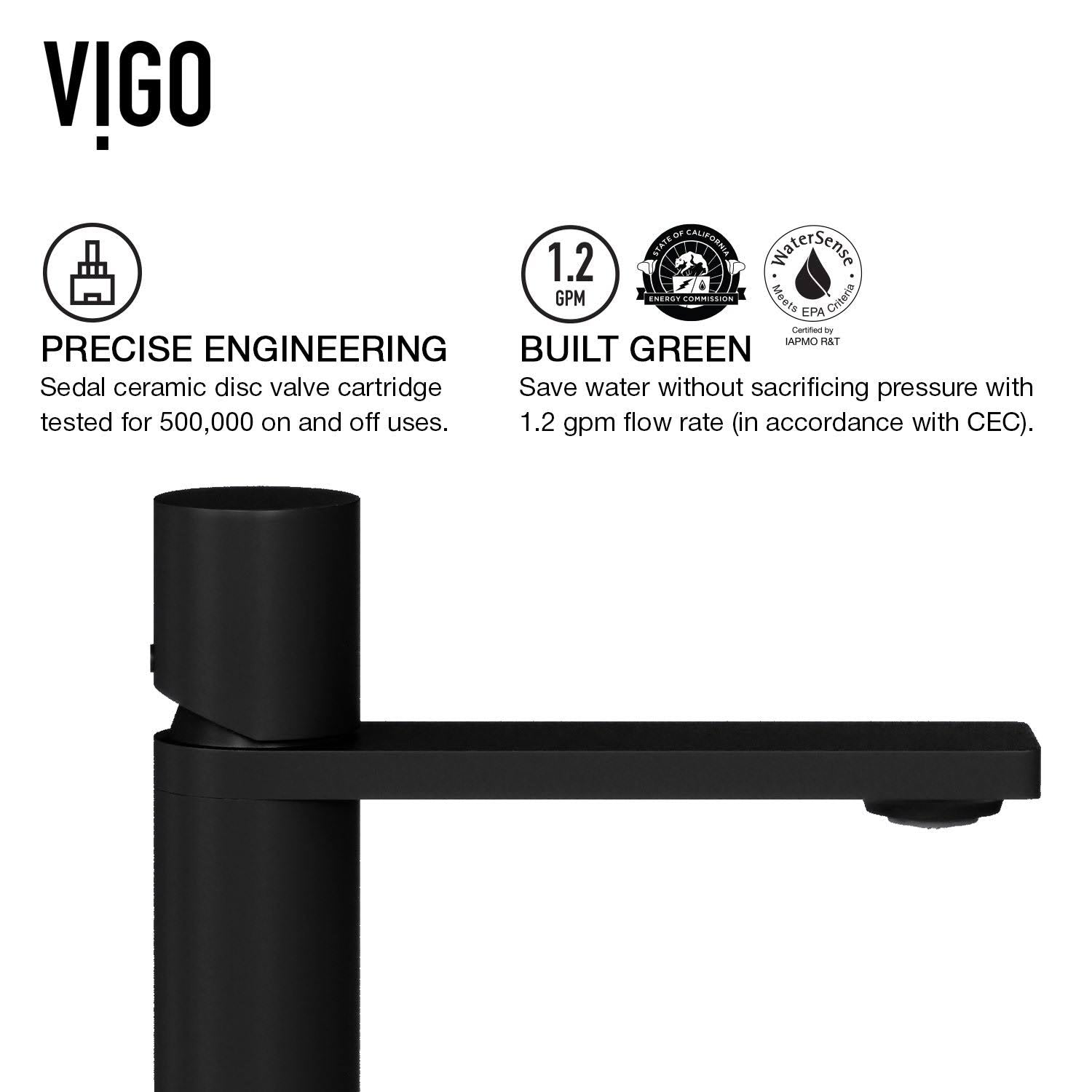 Matte Black Vessel Bathroom Sink and Faucet Y81743