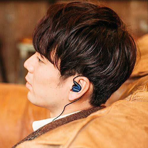 Navy Blue Canal Type Earphone Y12183
