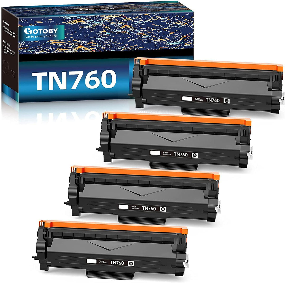 Black 4-Pack Toner Cartridge H9137