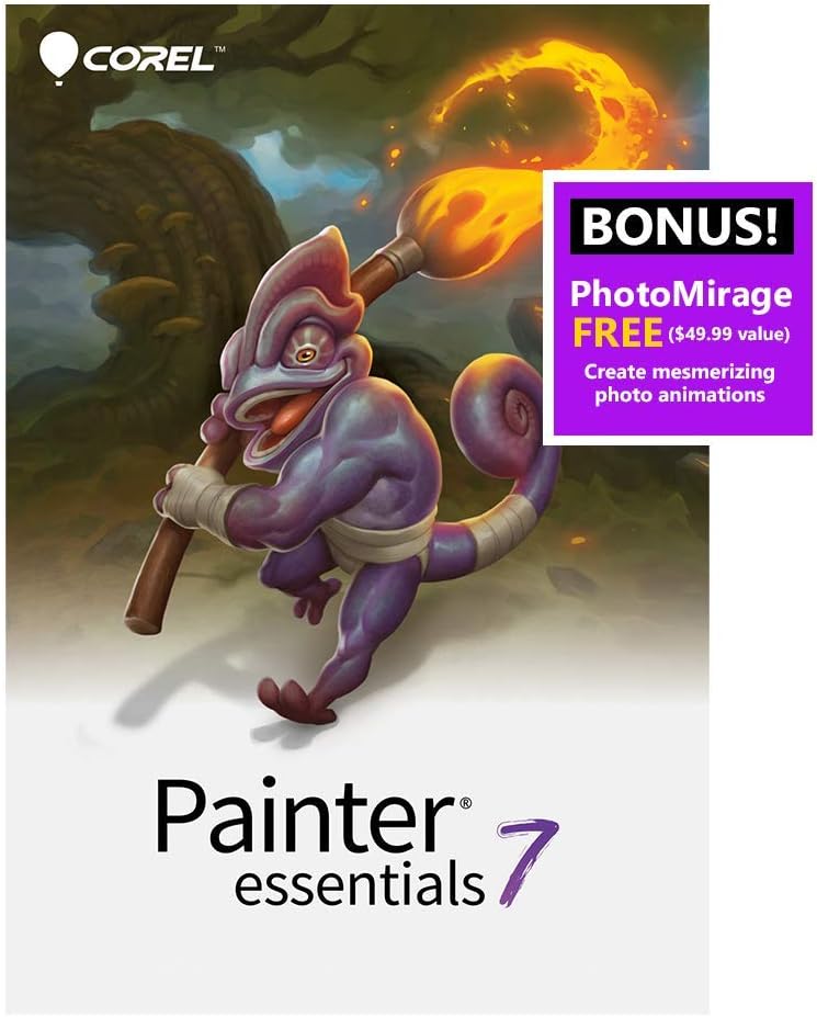 Painter 2021 Upgrade Digital Painting Software [PC/Mac Keycard] S526329