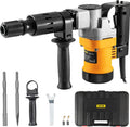 Rotary Hammer, 1 SDS-Plus Hammer Drill with 4 Functions, 9.5A 1050W Variable Speed 0-850RPM, Includes Chisels, Drill Bits and Case A142563