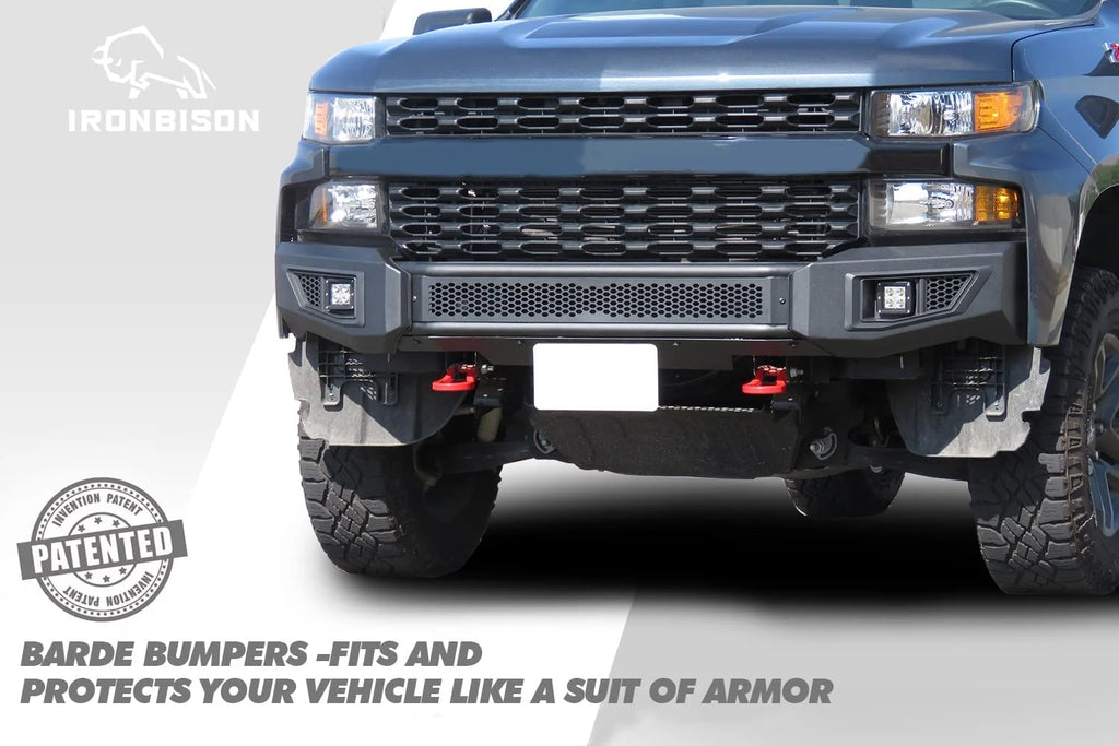Front Bumper Bull Bar with 2 LED Fog Light N120