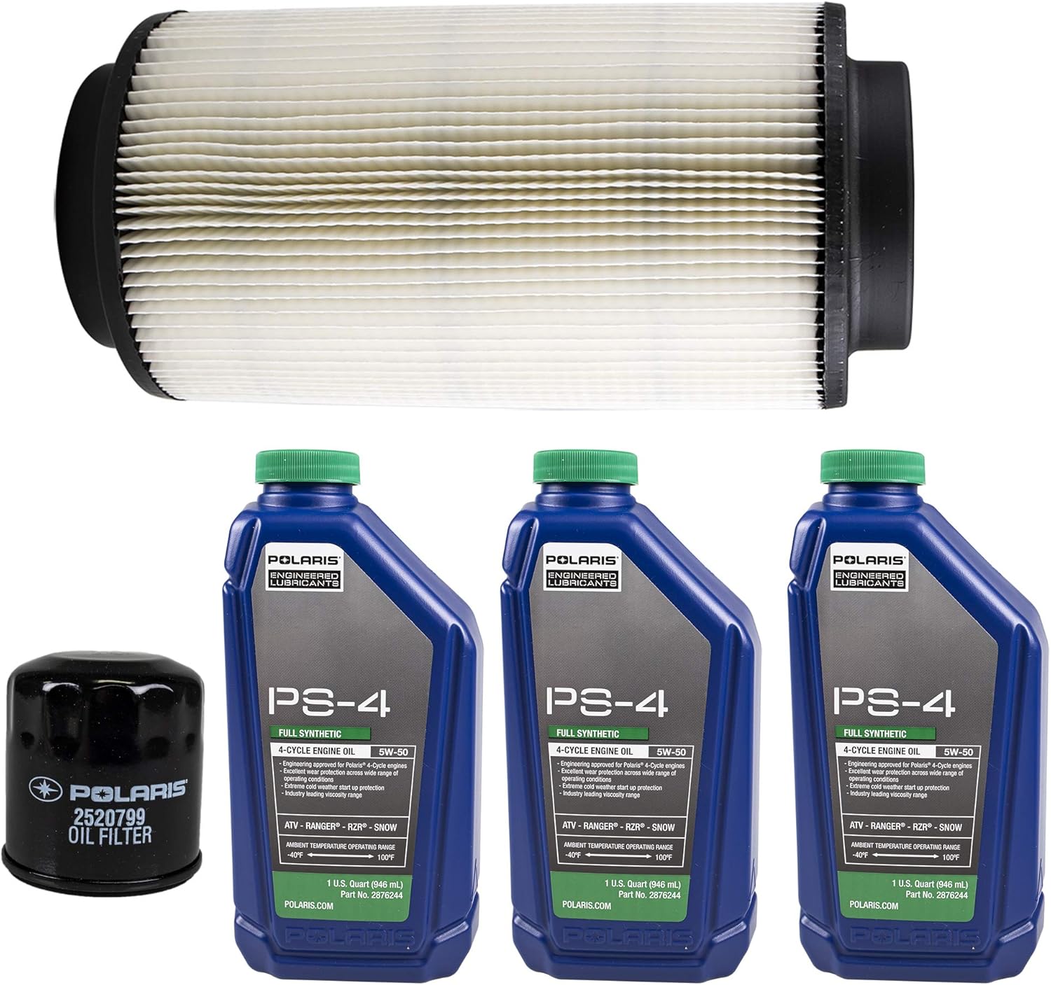 2006-2009 Sportsman 500 Efi Oil Change and Air Filter Kit T846929