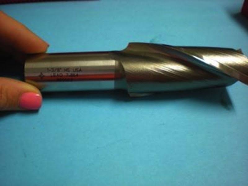 Sq. End Mill, Single End, HSS, 1-3/8 G567