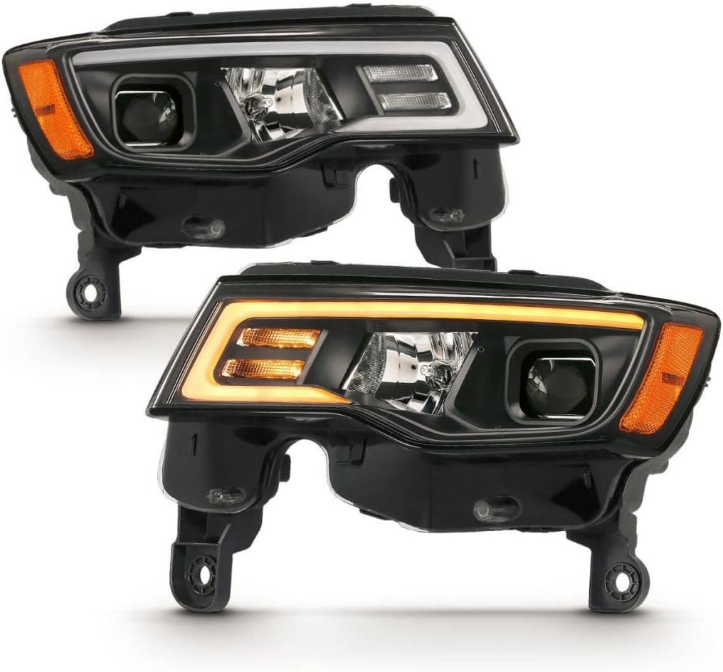 Projector Headlights with Plank Style Switchback V4561