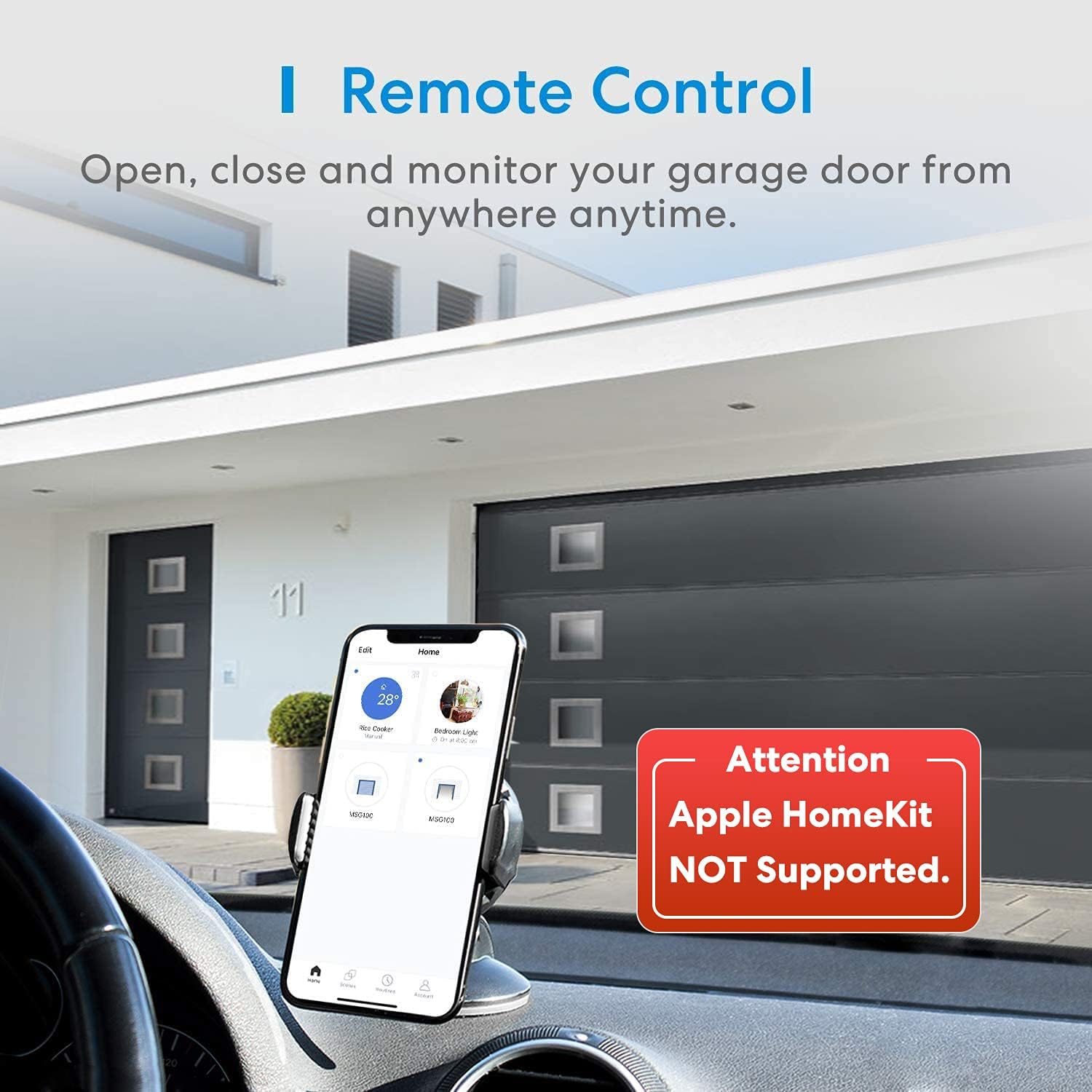 Smart Garage Door Opener Remote X619