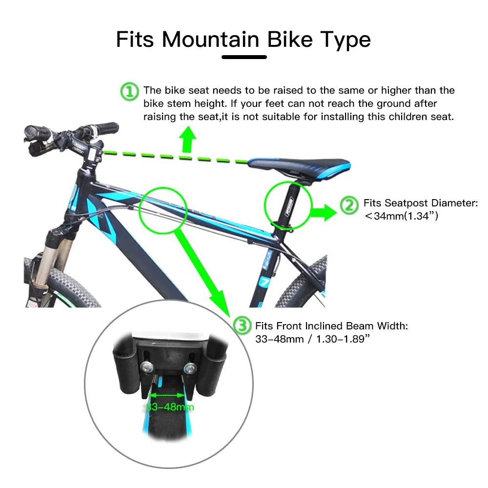 Mountain Bike Child Seat Y694