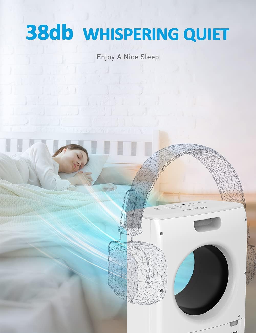 2-in-1 Evaporative Air Cooler with Remote W4571