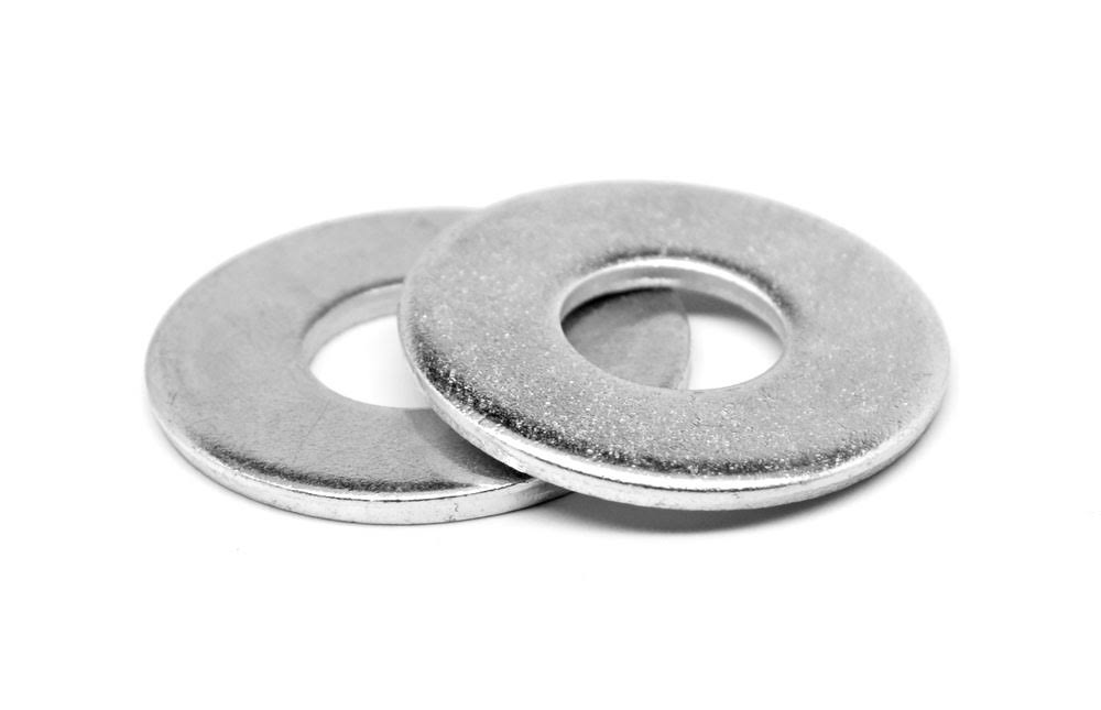 7/8x22 Flat Washer USS Pattern Low Carbon Steel Zinc Plated Pk 162 W38745