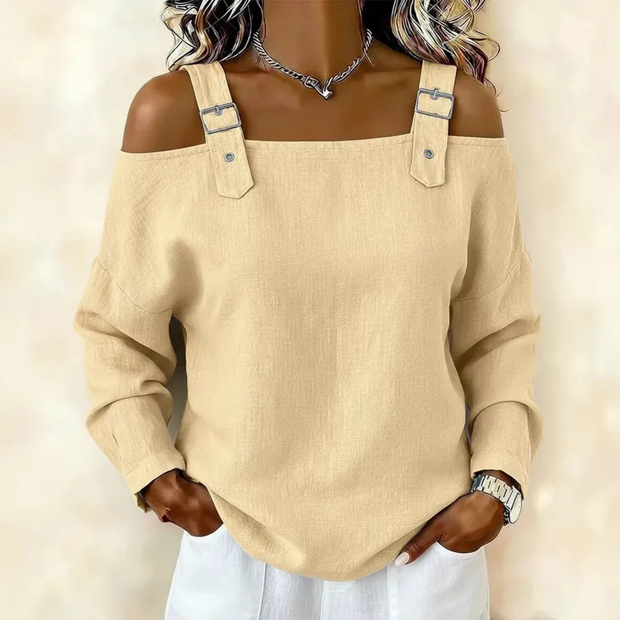 Sexy Solid Color Polyester Pullover Tank Top with Chain Detail for Spring